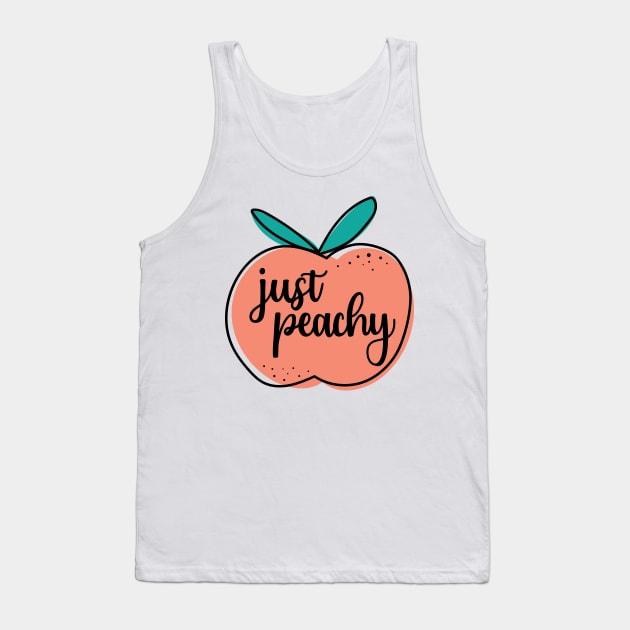 just peachy Tank Top by WorkingOnIt